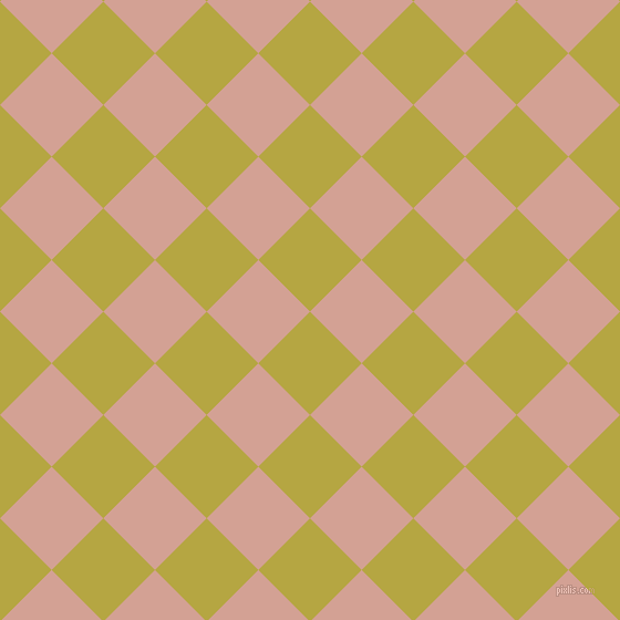 45/135 degree angle diagonal checkered chequered squares checker pattern checkers background, 66 pixel square size, , Brass and Rose checkers chequered checkered squares seamless tileable