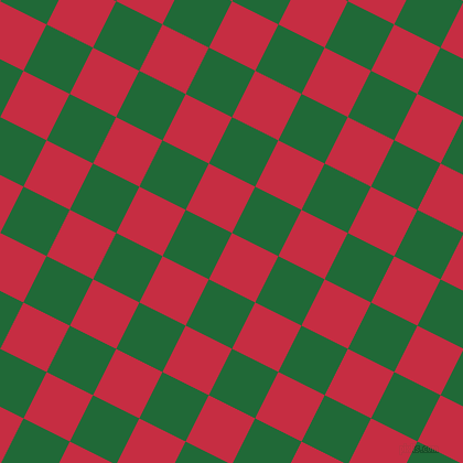 63/153 degree angle diagonal checkered chequered squares checker pattern checkers background, 47 pixel squares size, , Brick Red and Camarone checkers chequered checkered squares seamless tileable