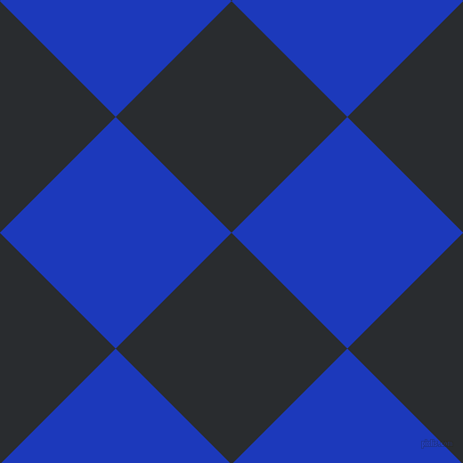 45/135 degree angle diagonal checkered chequered squares checker pattern checkers background, 184 pixel squares size, , Bunker and Persian Blue checkers chequered checkered squares seamless tileable