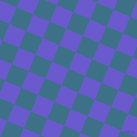 67/157 degree angle diagonal checkered chequered squares checker pattern checkers background, 62 pixel squares size, , Calypso and Slate Blue checkers chequered checkered squares seamless tileable