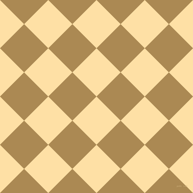 45/135 degree angle diagonal checkered chequered squares checker pattern checkers background, 114 pixel square size, , Cape Honey and Teak checkers chequered checkered squares seamless tileable
