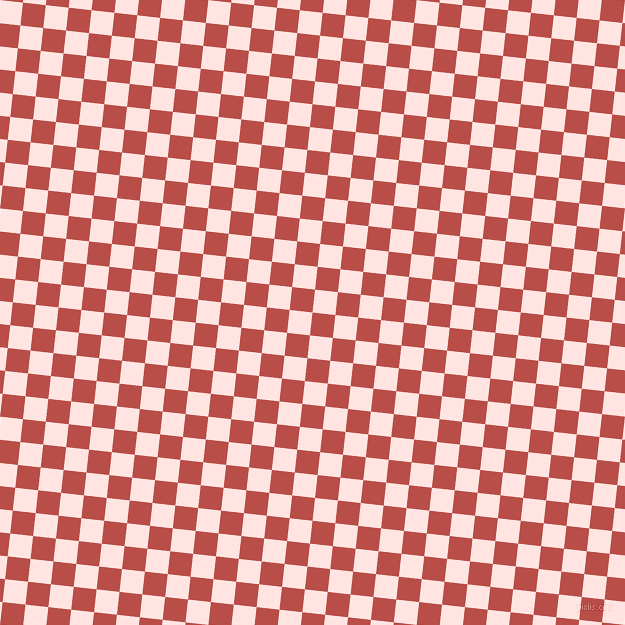 84/174 degree angle diagonal checkered chequered squares checker pattern checkers background, 23 pixel squares size, , Chestnut and Misty Rose checkers chequered checkered squares seamless tileable