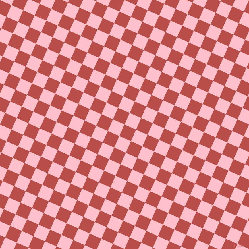 66/156 degree angle diagonal checkered chequered squares checker pattern checkers background, 44 pixel squares size, , Chestnut and Pink checkers chequered checkered squares seamless tileable