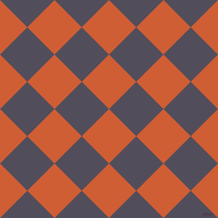 45/135 degree angle diagonal checkered chequered squares checker pattern checkers background, 135 pixel square size, Chilean Fire and Mulled Wine checkers chequered checkered squares seamless tileable