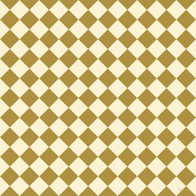 45/135 degree angle diagonal checkered chequered squares checker pattern checkers background, 46 pixel squares size, , China Ivory and Turmeric checkers chequered checkered squares seamless tileable