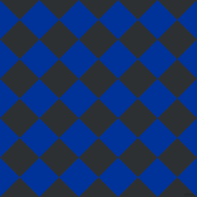 45/135 degree angle diagonal checkered chequered squares checker pattern checkers background, 95 pixel square size, , Cod Grey and Smalt checkers chequered checkered squares seamless tileable