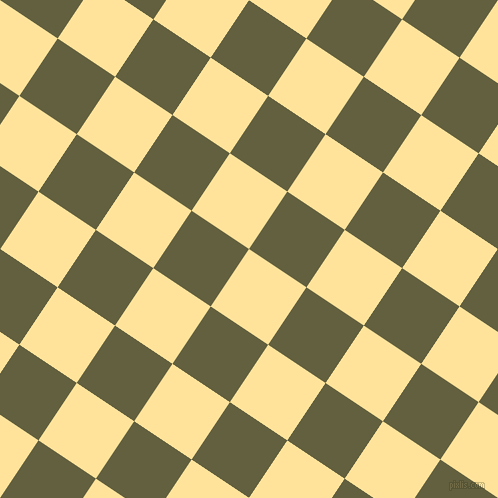 56/146 degree angle diagonal checkered chequered squares checker pattern checkers background, 69 pixel squares size, , Cream Brulee and Verdigris checkers chequered checkered squares seamless tileable