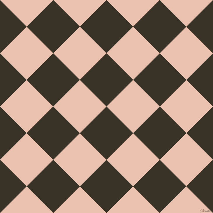 45/135 degree angle diagonal checkered chequered squares checker pattern checkers background, 129 pixel squares size, , Creole and Zinnwaldite checkers chequered checkered squares seamless tileable