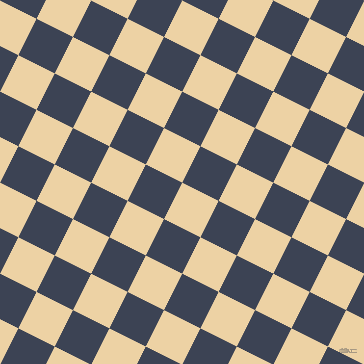 63/153 degree angle diagonal checkered chequered squares checker pattern checkers background, 83 pixel square size, , Dairy Cream and Blue Zodiac checkers chequered checkered squares seamless tileable
