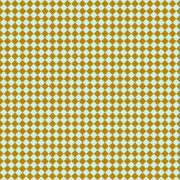 45/135 degree angle diagonal checkered chequered squares checker pattern checkers background, 17 pixel square size, , Dark Goldenrod and Humming Bird checkers chequered checkered squares seamless tileable