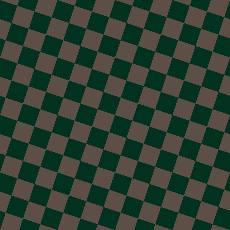 72/162 degree angle diagonal checkered chequered squares checker pattern checkers background, 63 pixel squares size, , Dark Green and Saddle checkers chequered checkered squares seamless tileable