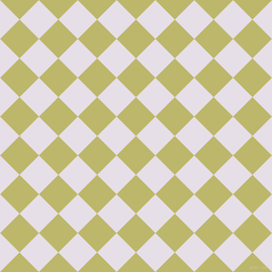 45/135 degree angle diagonal checkered chequered squares checker pattern checkers background, 54 pixel square size, Dark Khaki and Selago checkers chequered checkered squares seamless tileable
