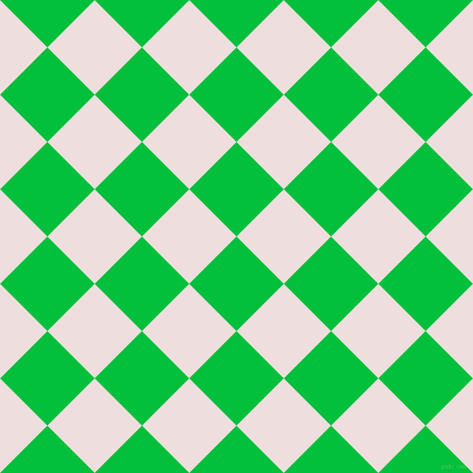 45/135 degree angle diagonal checkered chequered squares checker pattern checkers background, 94 pixel square size, , Dark Pastel Green and Soft Peach checkers chequered checkered squares seamless tileable