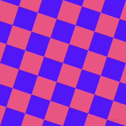 72/162 degree angle diagonal checkered chequered squares checker pattern checkers background, 70 pixel square size, , Dark Pink and Han Purple checkers chequered checkered squares seamless tileable