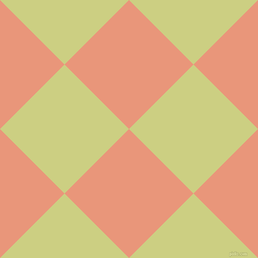 45/135 degree angle diagonal checkered chequered squares checker pattern checkers background, 181 pixel square size, Dark Salmon and Deco checkers chequered checkered squares seamless tileable