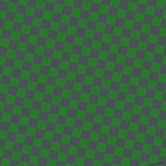 77/167 degree angle diagonal checkered chequered squares checker pattern checkers background, 30 pixel square size, , Dark Slate and Japanese Laurel checkers chequered checkered squares seamless tileable