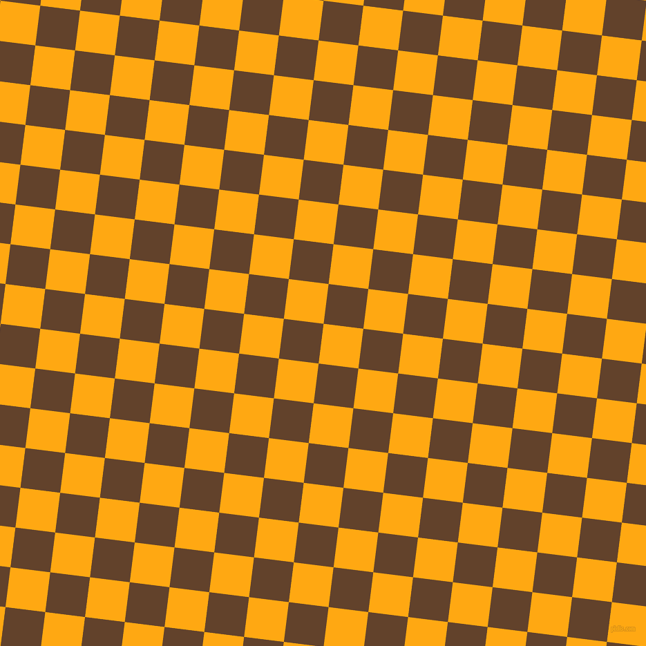 83/173 degree angle diagonal checkered chequered squares checker pattern checkers background, 58 pixel squares size, , Dark Tangerine and Irish Coffee checkers chequered checkered squares seamless tileable