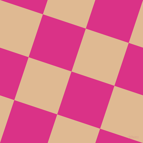 72/162 degree angle diagonal checkered chequered squares checker pattern checkers background, 154 pixel square size, , Deep Cerise and Pancho checkers chequered checkered squares seamless tileable