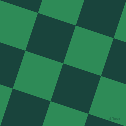 72/162 degree angle diagonal checkered chequered squares checker pattern checkers background, 138 pixel square size, Deep Teal and Sea Green checkers chequered checkered squares seamless tileable