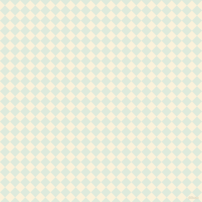 45/135 degree angle diagonal checkered chequered squares checker pattern checkers background, 25 pixel square size, , Early Dawn and Apple Green checkers chequered checkered squares seamless tileable