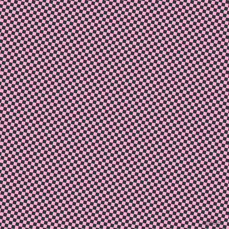 79/169 degree angle diagonal checkered chequered squares checker pattern checkers background, 7 pixel squares size, , Ebony and Lavender Pink checkers chequered checkered squares seamless tileable