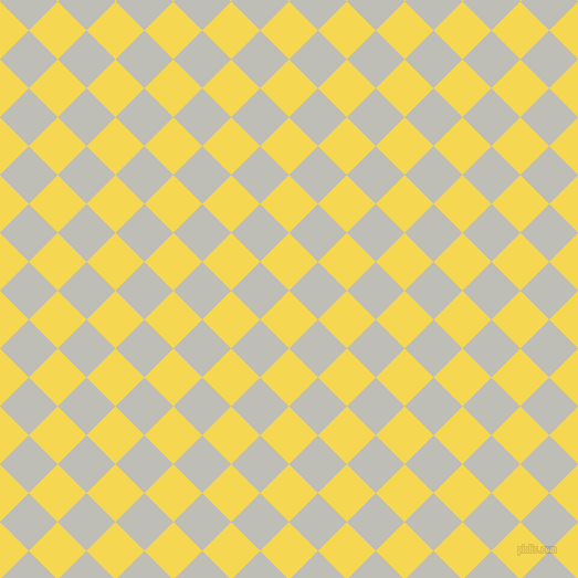 45/135 degree angle diagonal checkered chequered squares checker pattern checkers background, 37 pixel squares size, , Energy Yellow and Silver Sand checkers chequered checkered squares seamless tileable