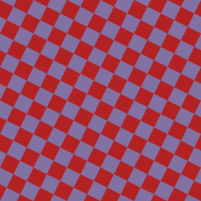 63/153 degree angle diagonal checkered chequered squares checker pattern checkers background, 60 pixel square size, , Fire Brick and Deluge checkers chequered checkered squares seamless tileable