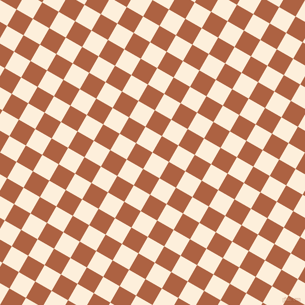 60/150 degree angle diagonal checkered chequered squares checker pattern checkers background, 38 pixel square size, Forget Me Not and Tuscany checkers chequered checkered squares seamless tileable
