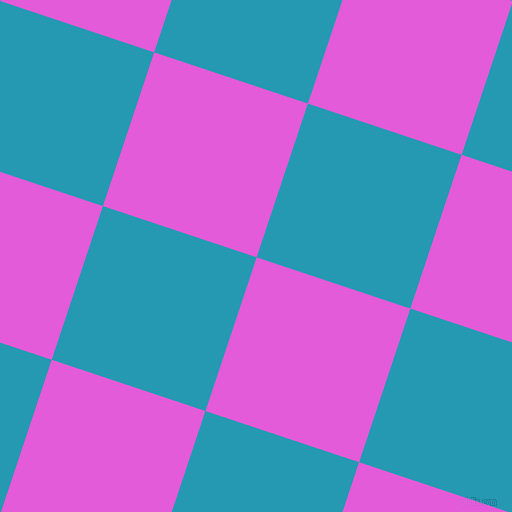 72/162 degree angle diagonal checkered chequered squares checker pattern checkers background, 162 pixel squares size, , Free Speech Magenta and Pelorous checkers chequered checkered squares seamless tileable
