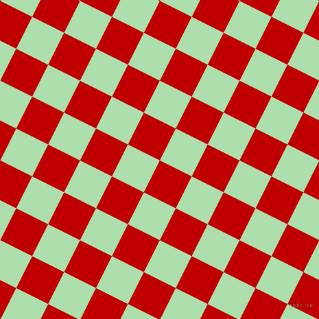 63/153 degree angle diagonal checkered chequered squares checker pattern checkers background, 52 pixel square size, , Free Speech Red and Moss Green checkers chequered checkered squares seamless tileable