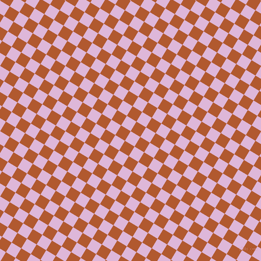 59/149 degree angle diagonal checkered chequered squares checker pattern checkers background, 22 pixel square size, , French Lilac and Fiery Orange checkers chequered checkered squares seamless tileable