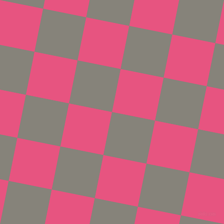 79/169 degree angle diagonal checkered chequered squares checker pattern checkers background, 88 pixel squares size, , Friar Grey and Dark Pink checkers chequered checkered squares seamless tileable