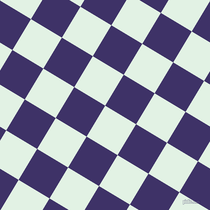 59/149 degree angle diagonal checkered chequered squares checker pattern checkers background, 74 pixel square size, , Frosted Mint and Minsk checkers chequered checkered squares seamless tileable