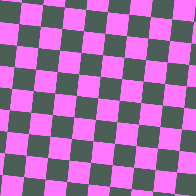 84/174 degree angle diagonal checkered chequered squares checker pattern checkers background, 73 pixel square size, , Fuchsia Pink and Viridian Green checkers chequered checkered squares seamless tileable