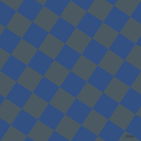 56/146 degree angle diagonal checkered chequered squares checker pattern checkers background, 67 pixel squares size, , Fun Blue and Fiord checkers chequered checkered squares seamless tileable