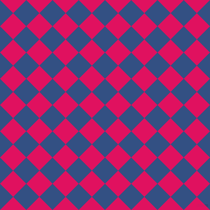 45/135 degree angle diagonal checkered chequered squares checker pattern checkers background, 60 pixel squares size, , Fun Blue and Ruby checkers chequered checkered squares seamless tileable