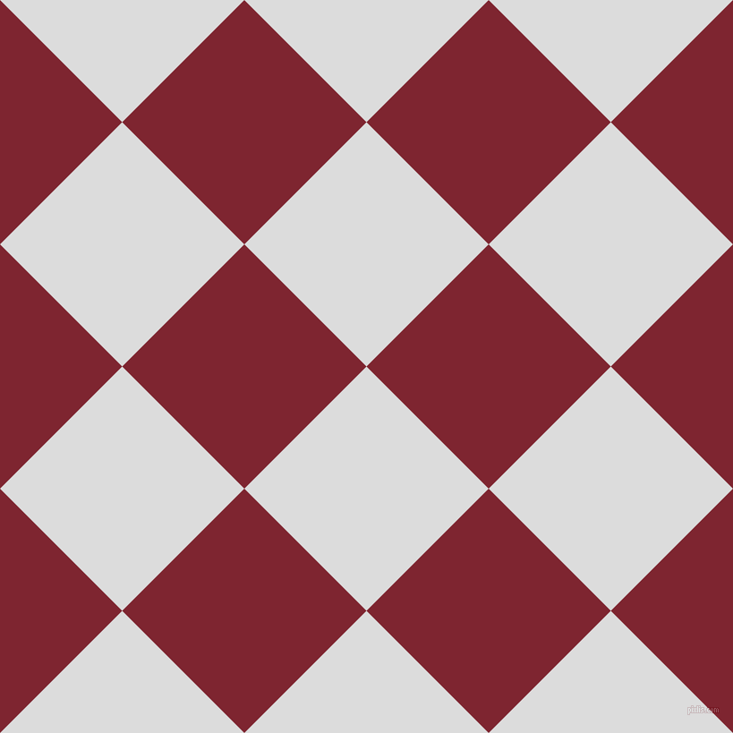 45/135 degree angle diagonal checkered chequered squares checker pattern checkers background, 193 pixel squares size, , Gainsboro and Scarlett checkers chequered checkered squares seamless tileable