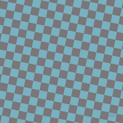 79/169 degree angle diagonal checkered chequered squares checker pattern checkers background, 27 pixel squares size, Glacier and Monsoon checkers chequered checkered squares seamless tileable