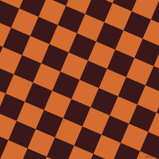 67/157 degree angle diagonal checkered chequered squares checker pattern checkers background, 88 pixel square size, Gold Drop and Rustic Red checkers chequered checkered squares seamless tileable