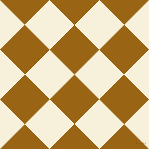 45/135 degree angle diagonal checkered chequered squares checker pattern checkers background, 114 pixel squares size, , Golden Brown and Apricot White checkers chequered checkered squares seamless tileable