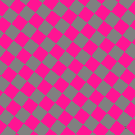 52/142 degree angle diagonal checkered chequered squares checker pattern checkers background, 39 pixel squares size, , Grey and Deep Pink checkers chequered checkered squares seamless tileable