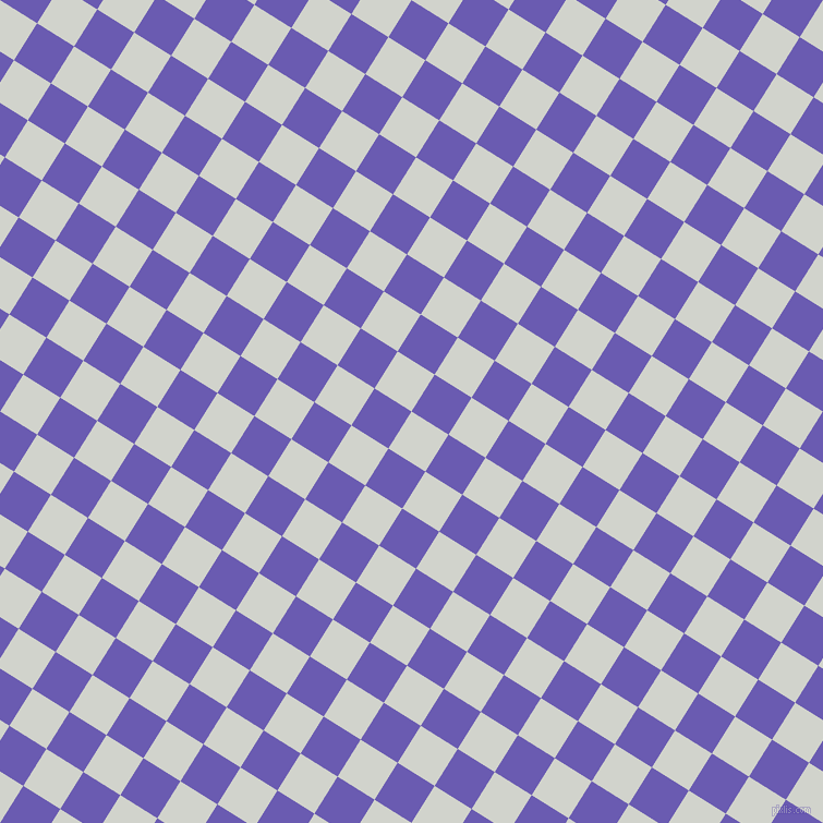 58/148 degree angle diagonal checkered chequered squares checker pattern checkers background, 40 pixel squares size, Grey Nurse and Blue Marguerite checkers chequered checkered squares seamless tileable