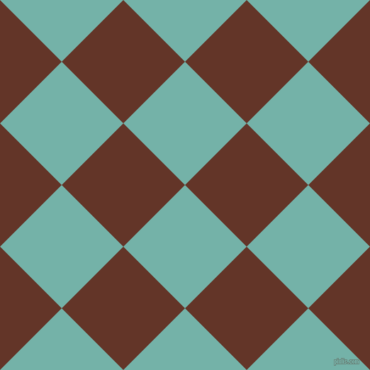 45/135 degree angle diagonal checkered chequered squares checker pattern checkers background, 123 pixel squares size, , Gulf Stream and Hairy Heath checkers chequered checkered squares seamless tileable