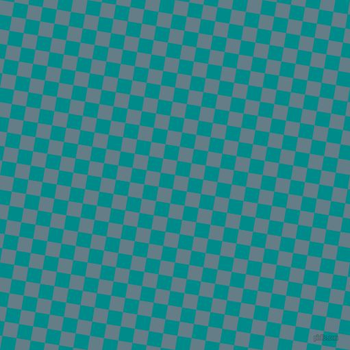 81/171 degree angle diagonal checkered chequered squares checker pattern checkers background, 21 pixel square size, , Hoki and Dark Cyan checkers chequered checkered squares seamless tileable