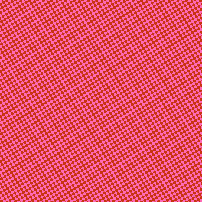 76/166 degree angle diagonal checkered chequered squares checker pattern checkers background, 9 pixel square size, , Hot Pink and Harley Davidson Orange checkers chequered checkered squares seamless tileable