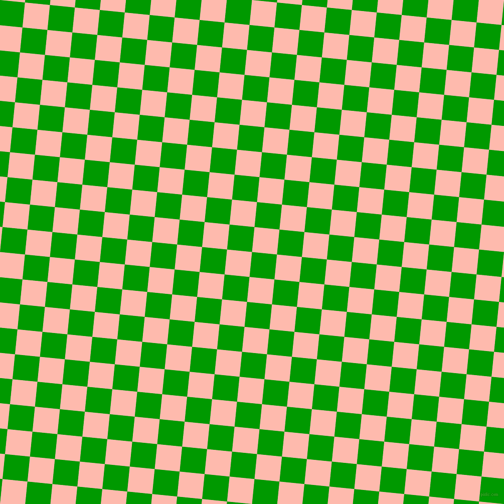 84/174 degree angle diagonal checkered chequered squares checker pattern checkers background, 50 pixel square size, , Islamic Green and Melon checkers chequered checkered squares seamless tileable