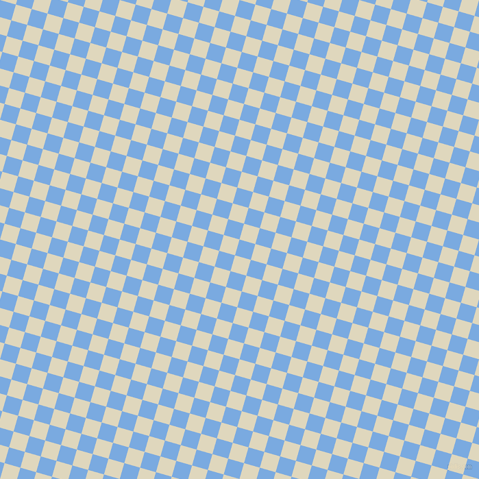 74/164 degree angle diagonal checkered chequered squares checker pattern checkers background, 24 pixel squares size, , Jordy Blue and Wheatfield checkers chequered checkered squares seamless tileable