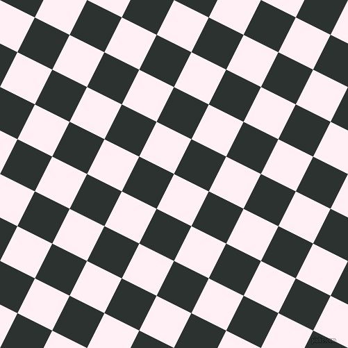 63/153 degree angle diagonal checkered chequered squares checker pattern checkers background, 56 pixel squares size, Lavender Blush and Woodsmoke checkers chequered checkered squares seamless tileable