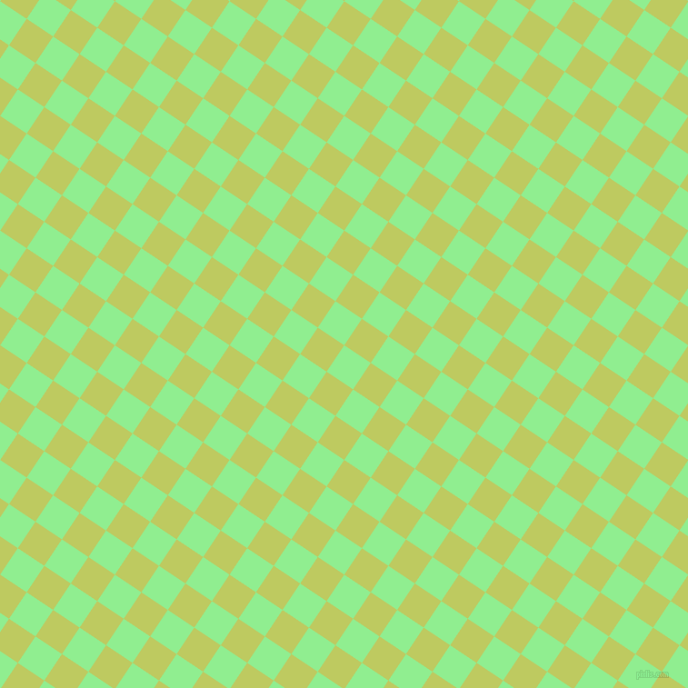 56/146 degree angle diagonal checkered chequered squares checker pattern checkers background, 35 pixel squares size, , Light Green and Wild Willow checkers chequered checkered squares seamless tileable
