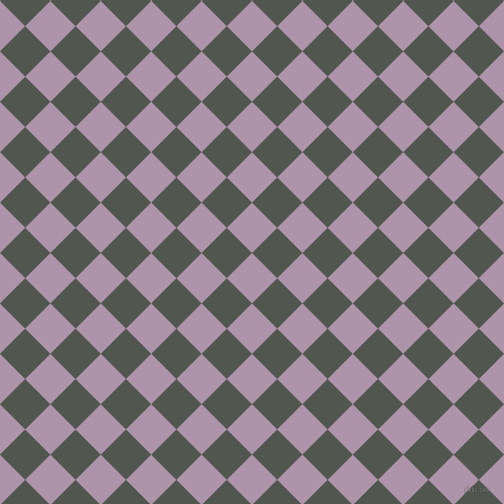 45/135 degree angle diagonal checkered chequered squares checker pattern checkers background, 50 pixel squares size, , London Hue and Battleship Grey checkers chequered checkered squares seamless tileable